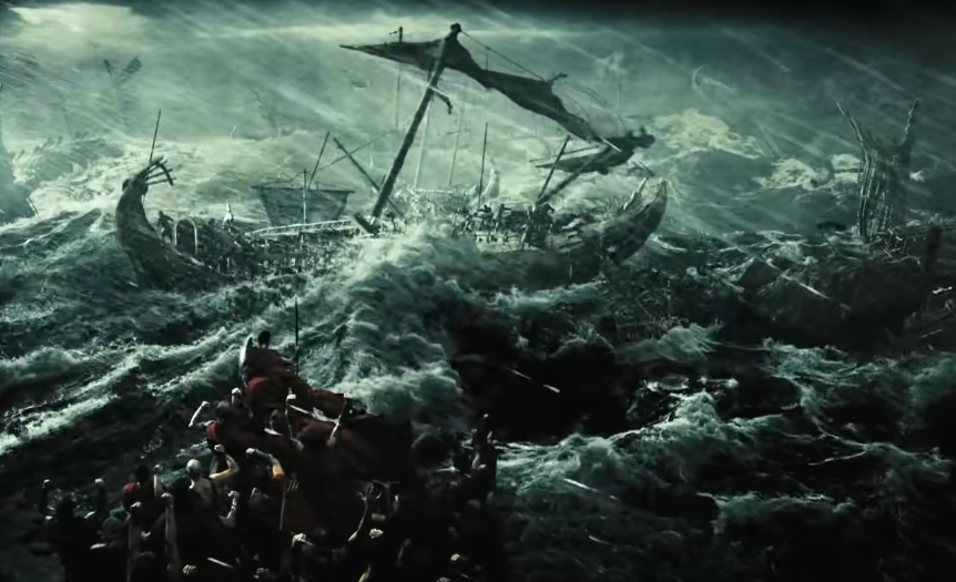 Screenshot from the movie 300 (2006)