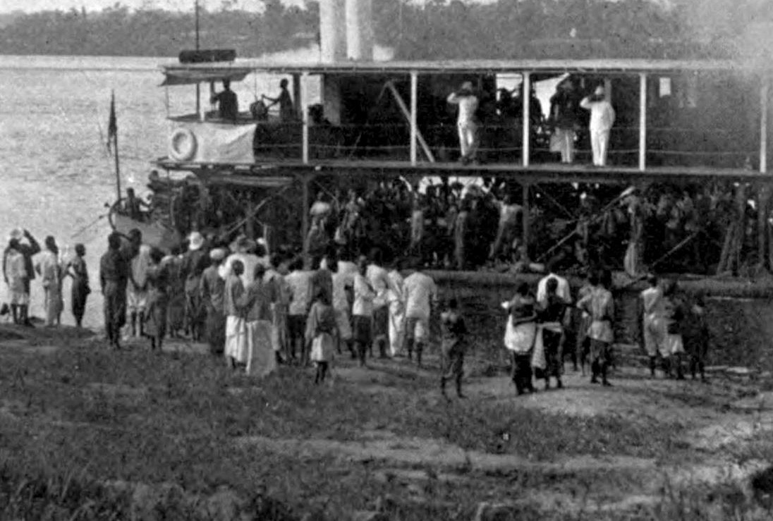 Departure of Commissioner-General Halfeyt