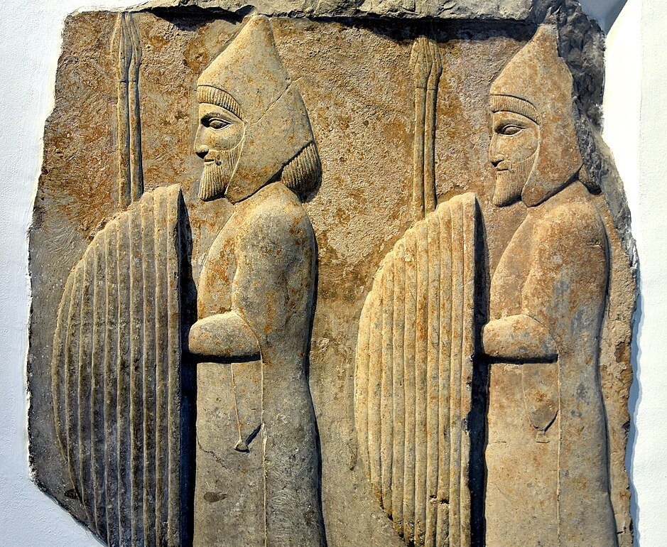 Relief Of Thracian Warriors, Reign Of Darius I, 6Th-5Th Century Bce. 