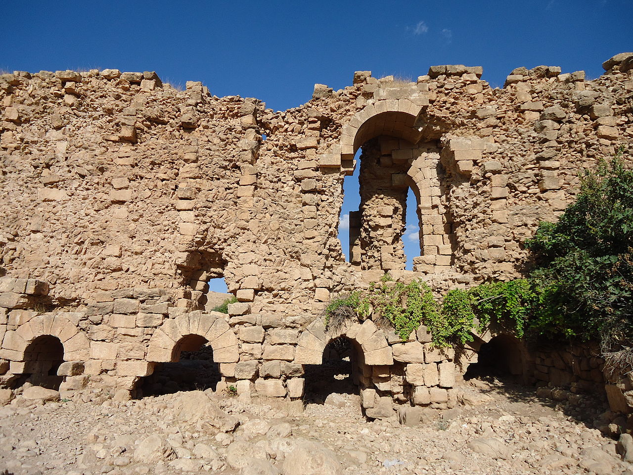 Emperor Justinian's city walls of Dara