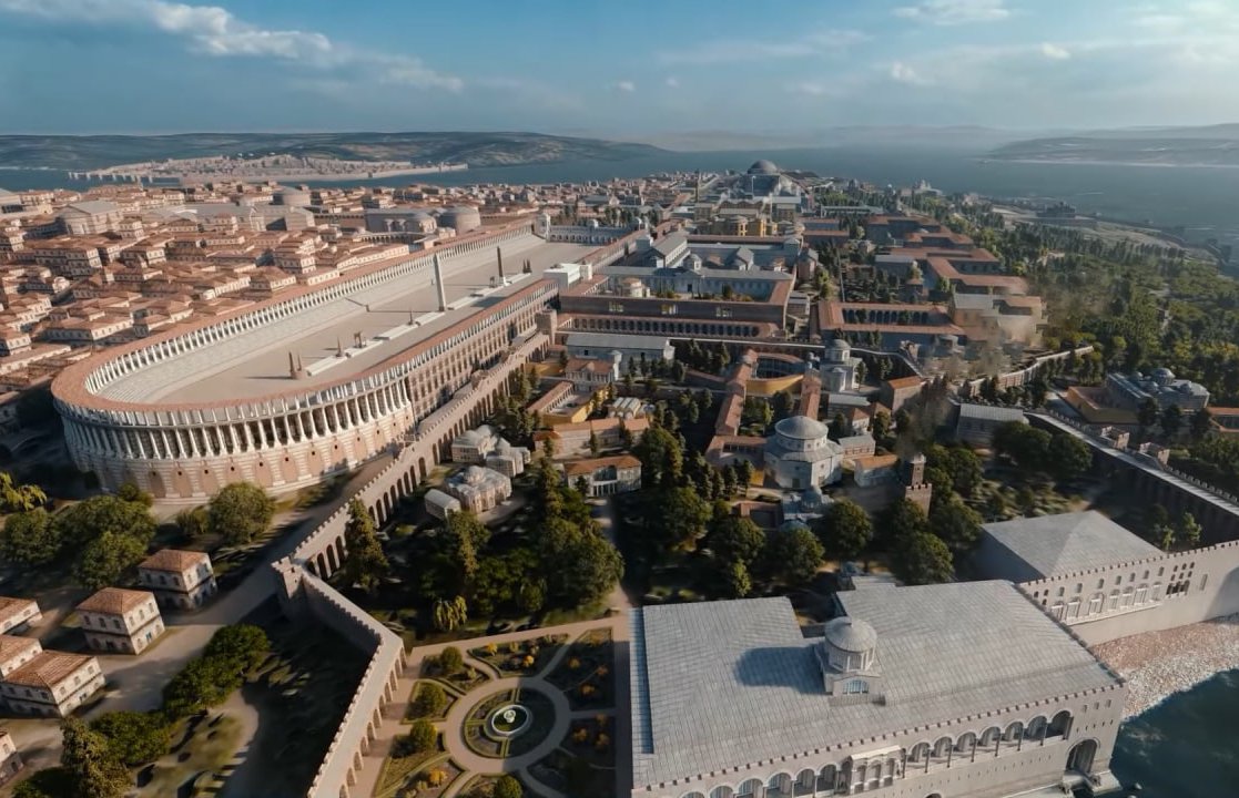 A View From The Sphendone Of The Hippodrome