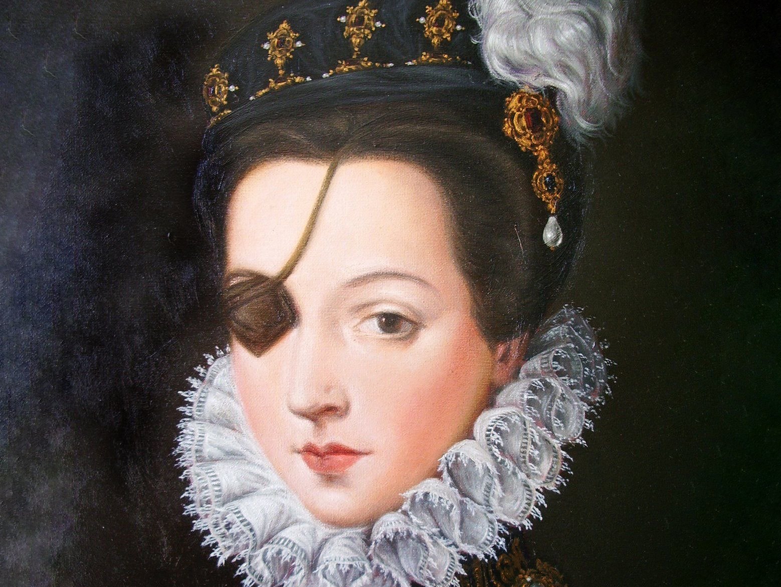 Portrait of Ana De Mendoza the Princess of Éboli