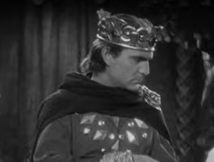 A visually captivating still taken from a pivotal moment in the film The Crusades (1935)