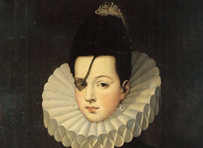 Portrait of Ana De Mendoza the Princess of Éboli