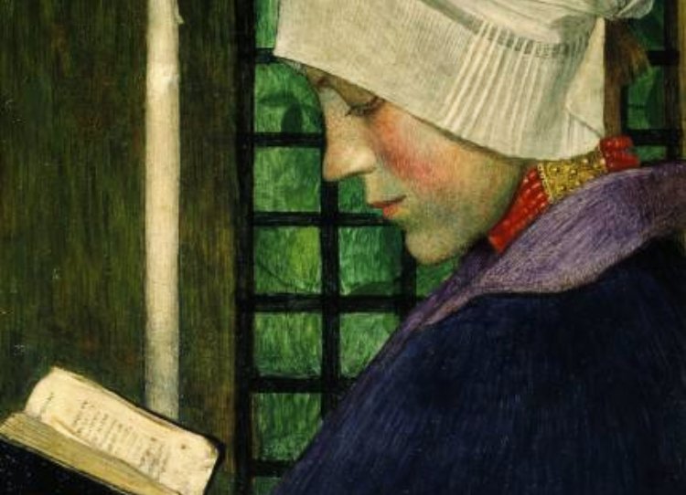 Candlemas day by Marianne Stokes