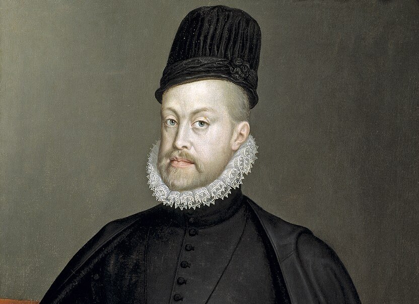 Portrait of Philip II of Spain by Sofonisba Anguissola