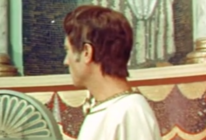 A screenshot of the movie The Last Roman