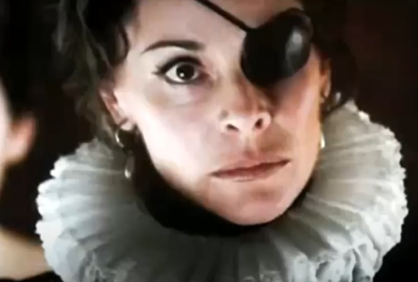 Screenshot of the movie La princesa de Éboli