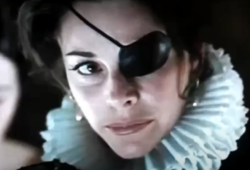 Screenshot of the movie La princesa de Éboli