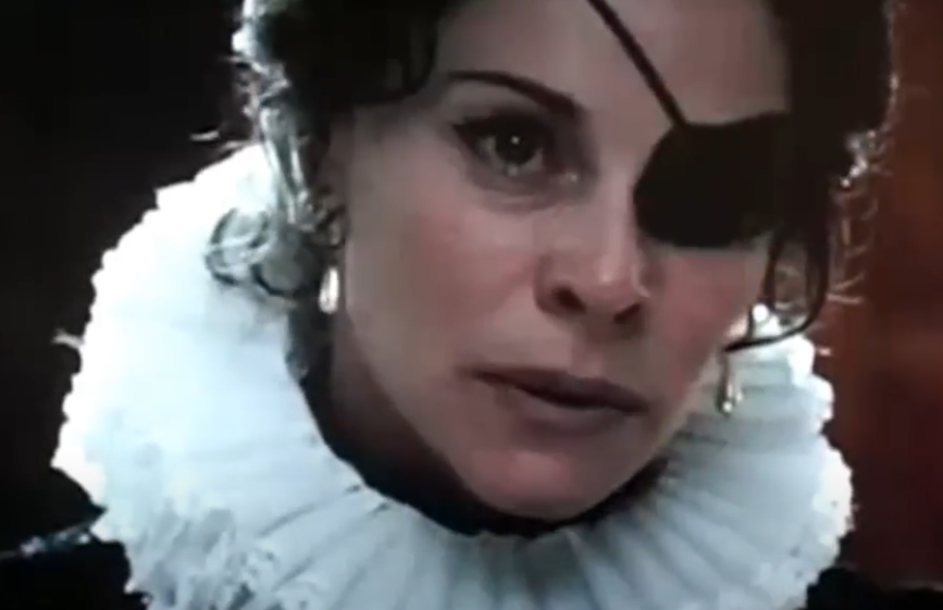 Screenshot of the movie La princesa de Éboli