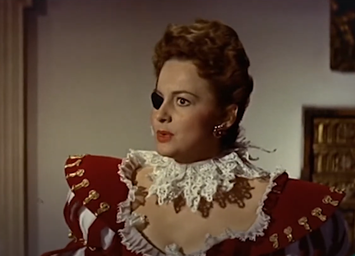 Screenshot of the movie  That Lady