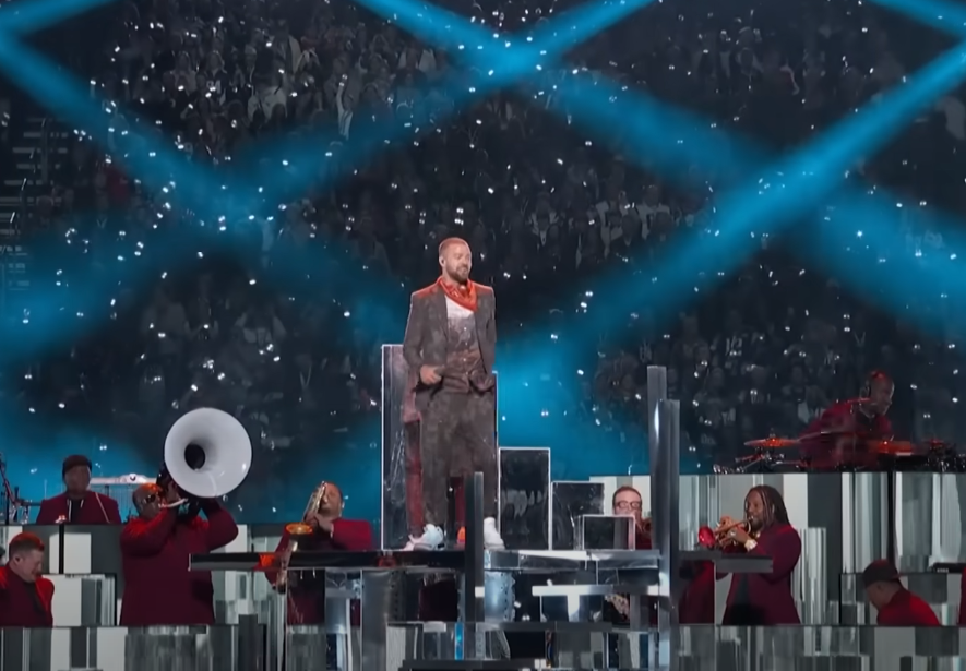 Screenshot from the Super Bowl LII