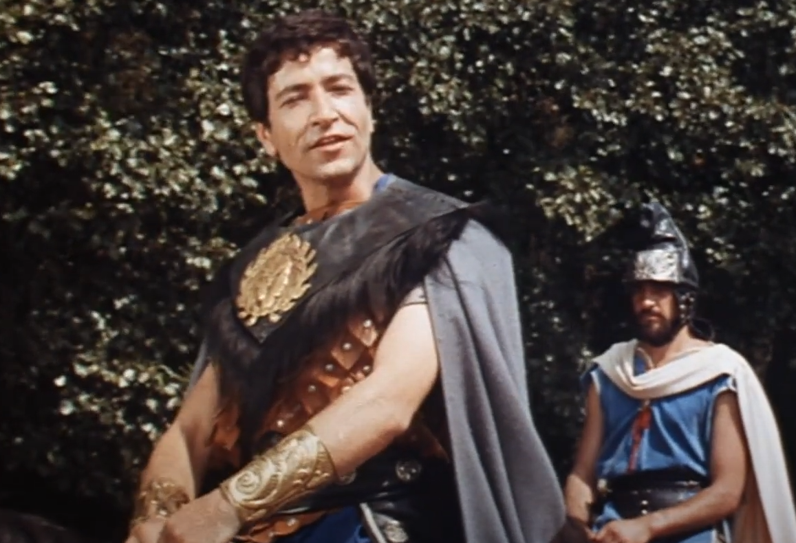 A screenshot of the movie The Last Roman