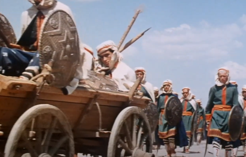 A screenshot of the movie The Last Roman