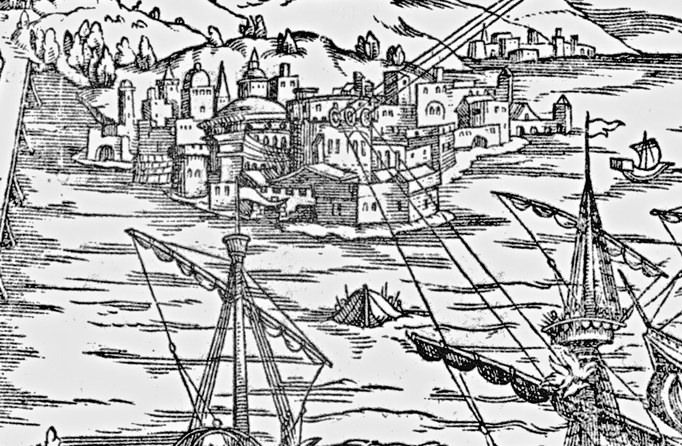 Engraving from the title page of Opticae Thesaurus