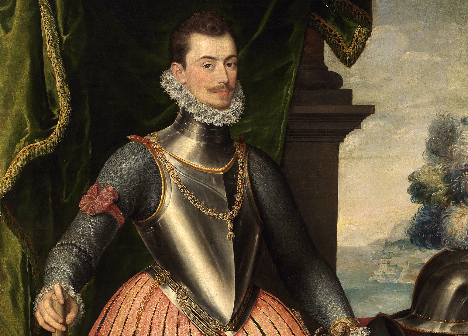 Portrait of Don Juan D'austria oil in canvas