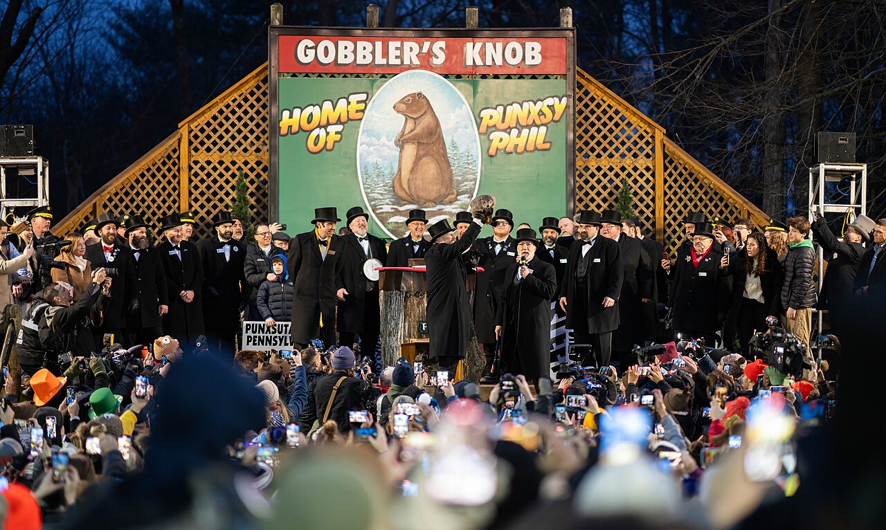Groundhog Day Punxsutawney Phil Gobbler's Knob
