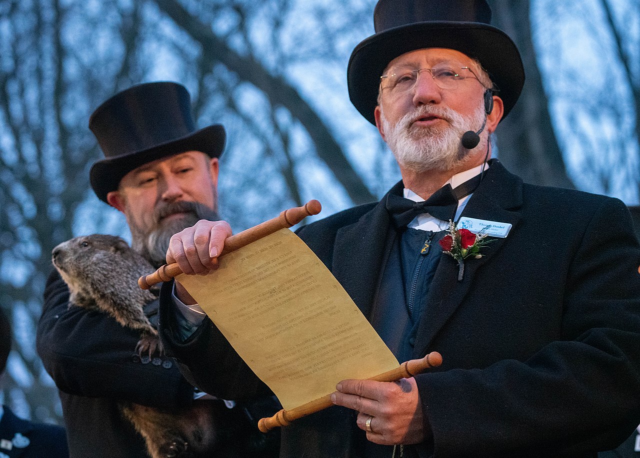 Punxsutawney Phil Groundhog Day 2022