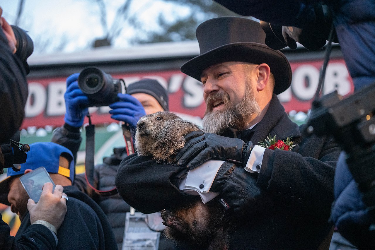 Punxsutawney Phil Groundhog Day 2022