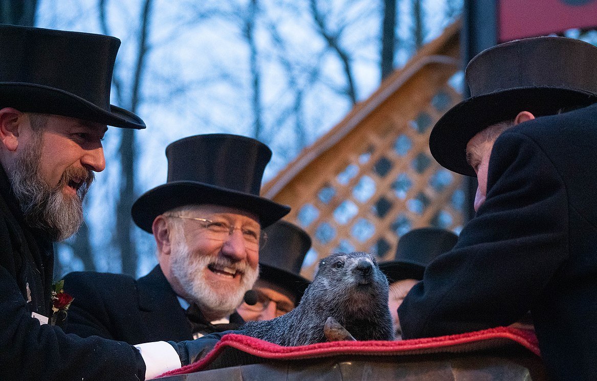 Punxsutawney Phil Groundhog Day 2022