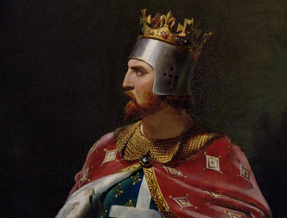 Portrait Painting of Richard I the Lionheart, King of England