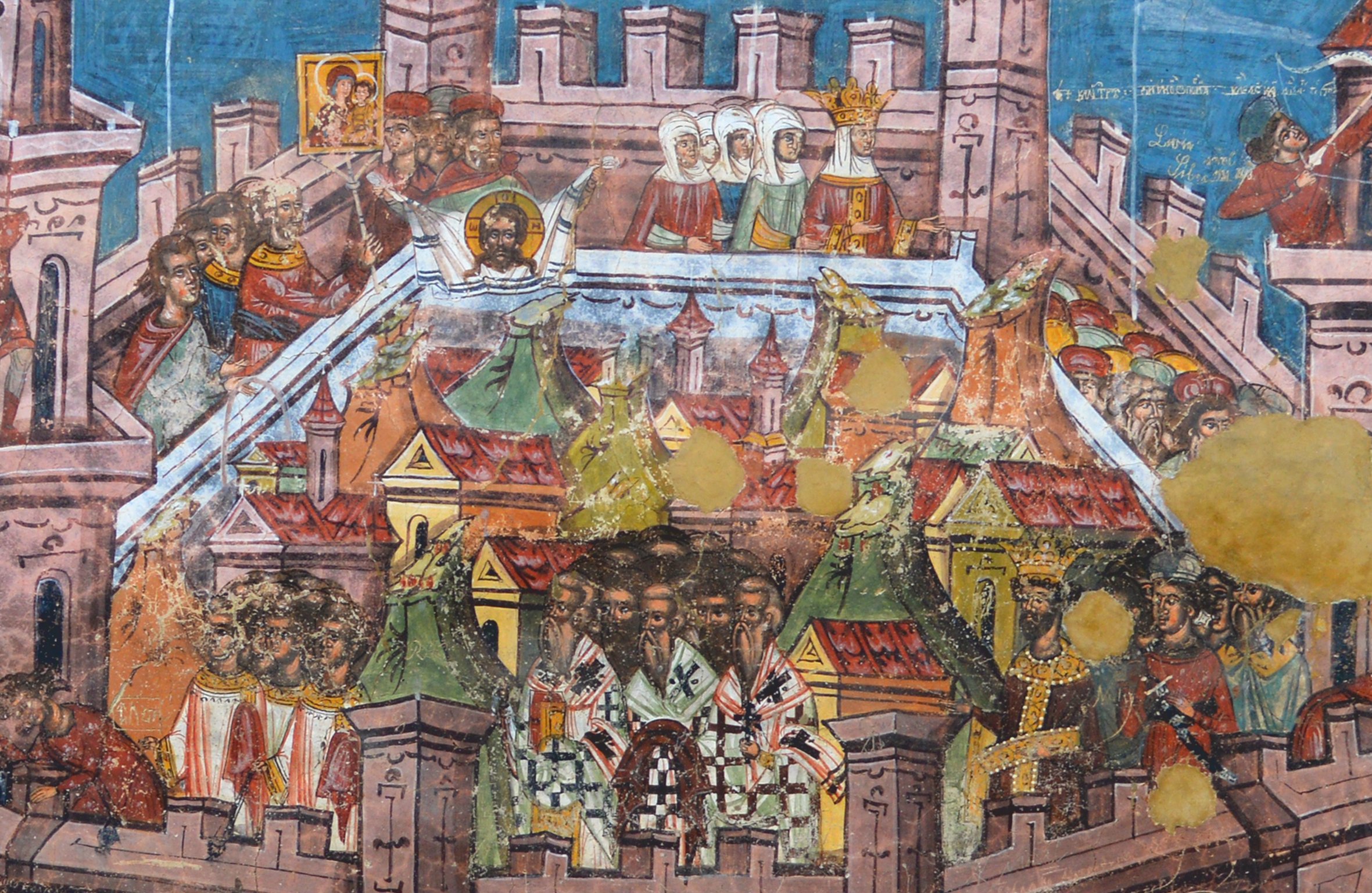 The Siege of Constantinople in 626 by the combined Sassanid