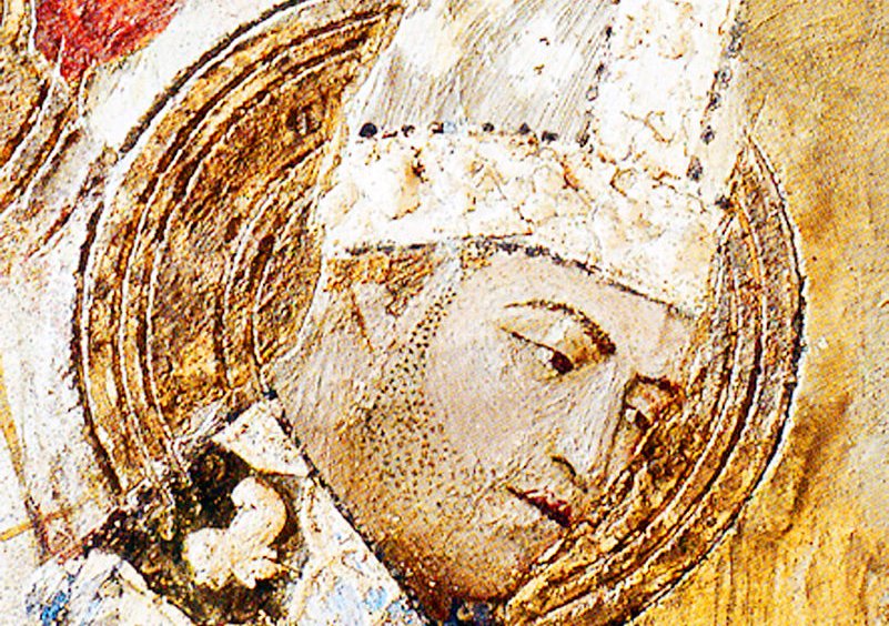 Clement VI: Fresco by Mario Giovanetti in the Saint-Martial chapel