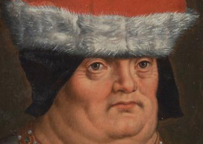 Portrait of duke Albert II from 16th century