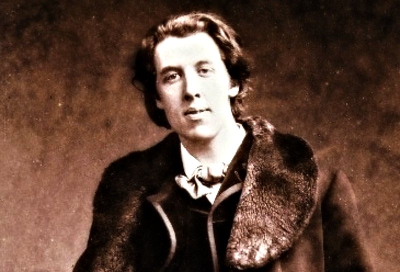 Irish poet and playwright Oscar Wilde