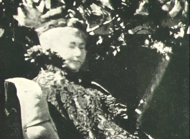 Sarah Lockwood Winchester in her only extant image