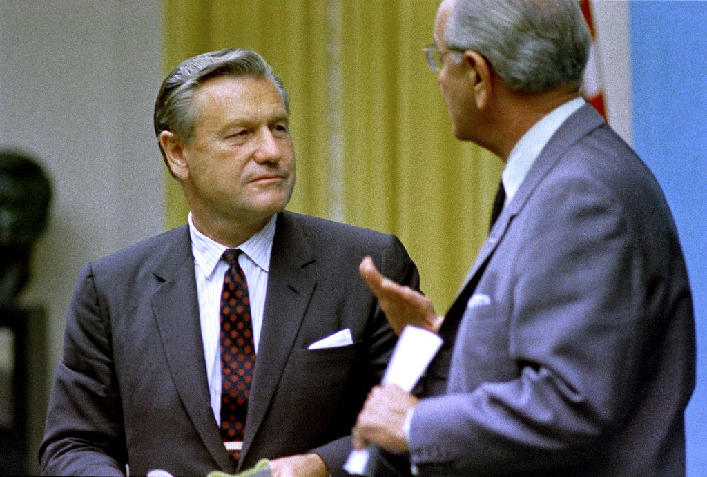 Nelson Rockefeller And Johnson