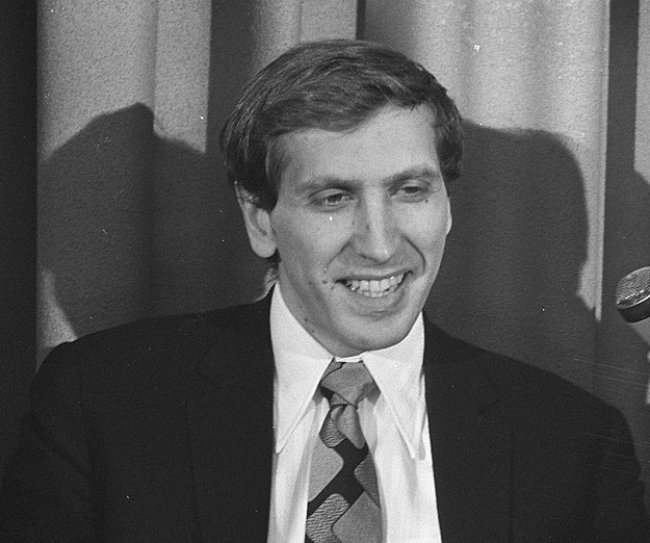 Bobby Fischer being interviewed 