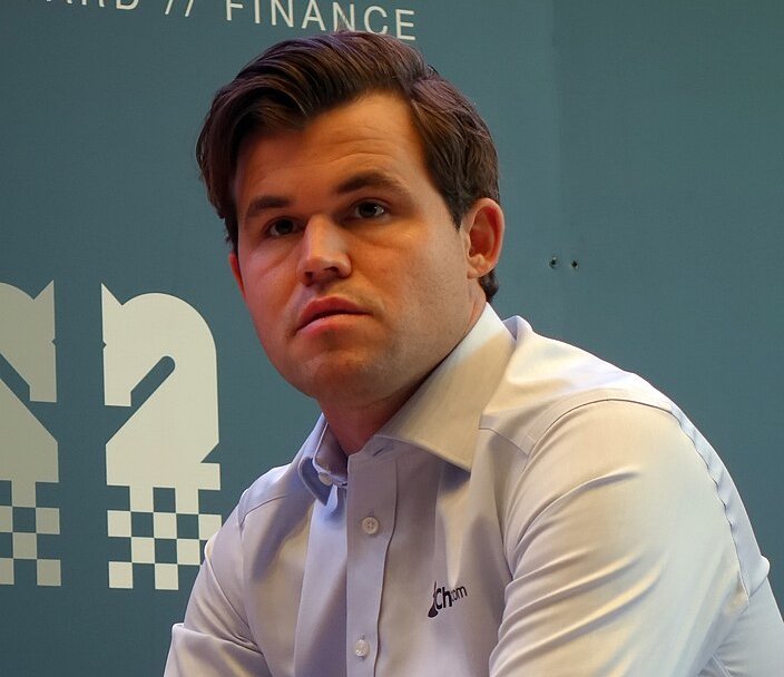 Portrait of Magnus Carlsen 