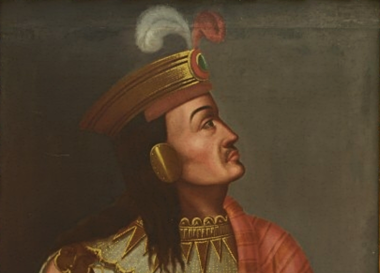 Portrait of Atahualpa Inca XIV, (c. 1502 – August 26, 1533 Quito, Ecuador)