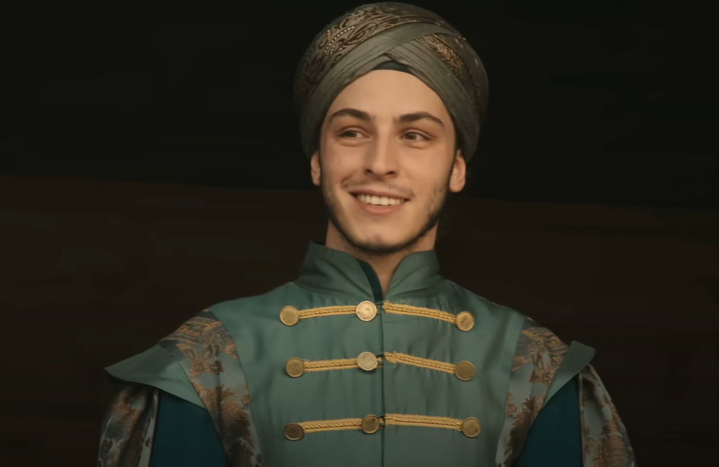 A screenshot of the TV Show Magnificent Century: Kosem