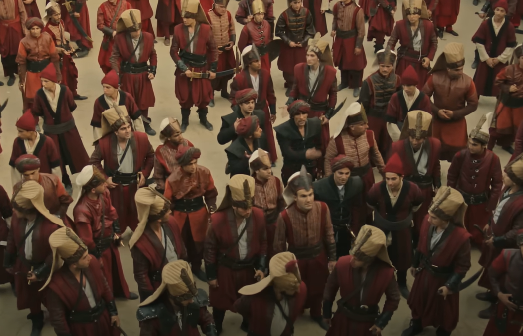 A screenshot of the TV Show Magnificent Century: Kosem