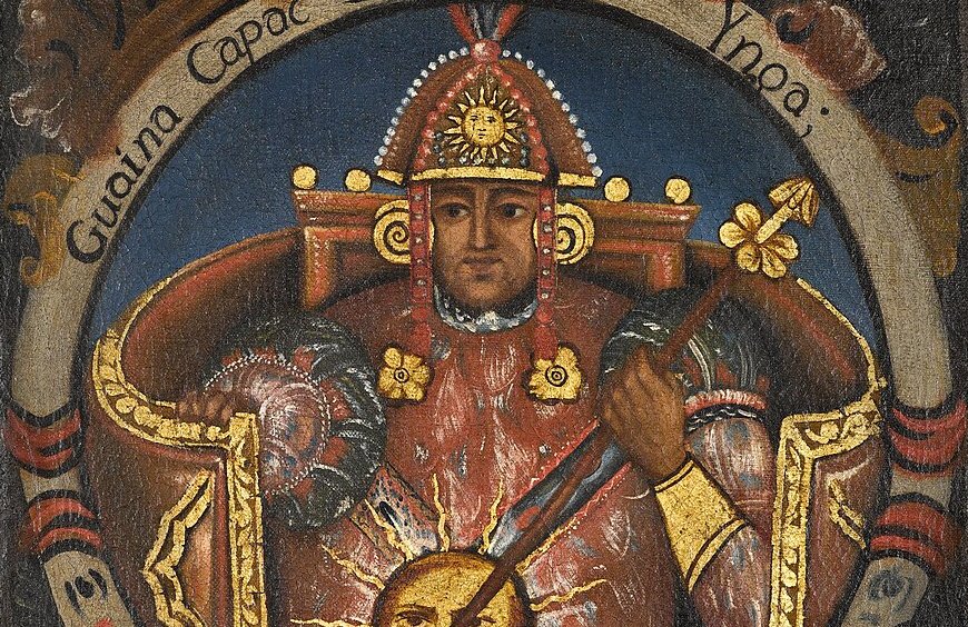 Portrait of Huayna Capac, Twelfth Inca