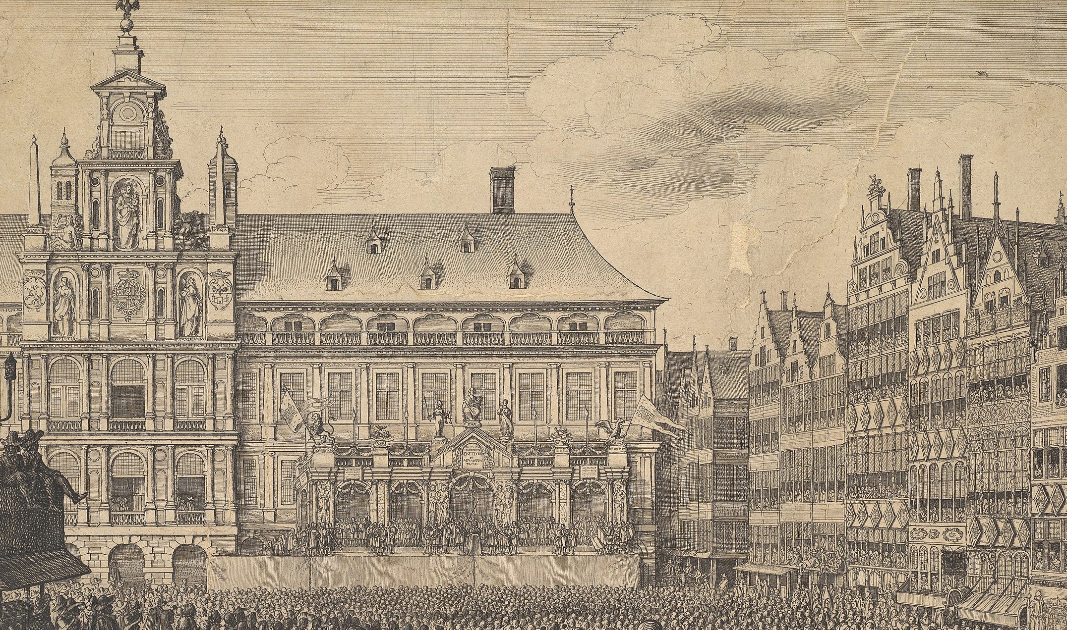 Proclamation of the treaty of Münster