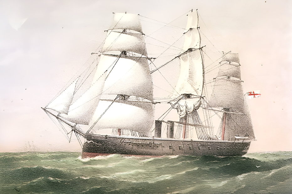 Ship H.M.S. Inconstant 