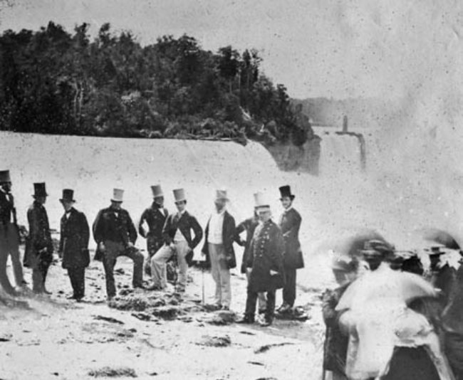 Edward VII at Point View, Niagara