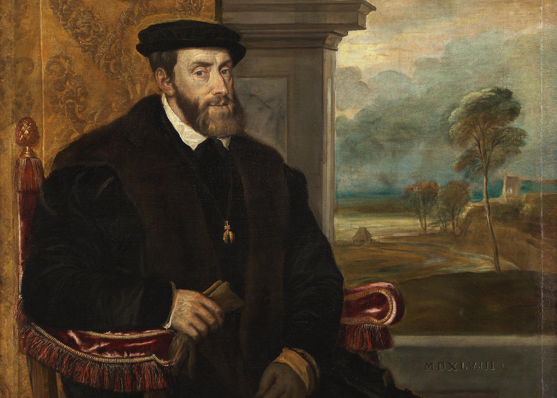 Portrait Of Charles V, Holy Roman Emperor
