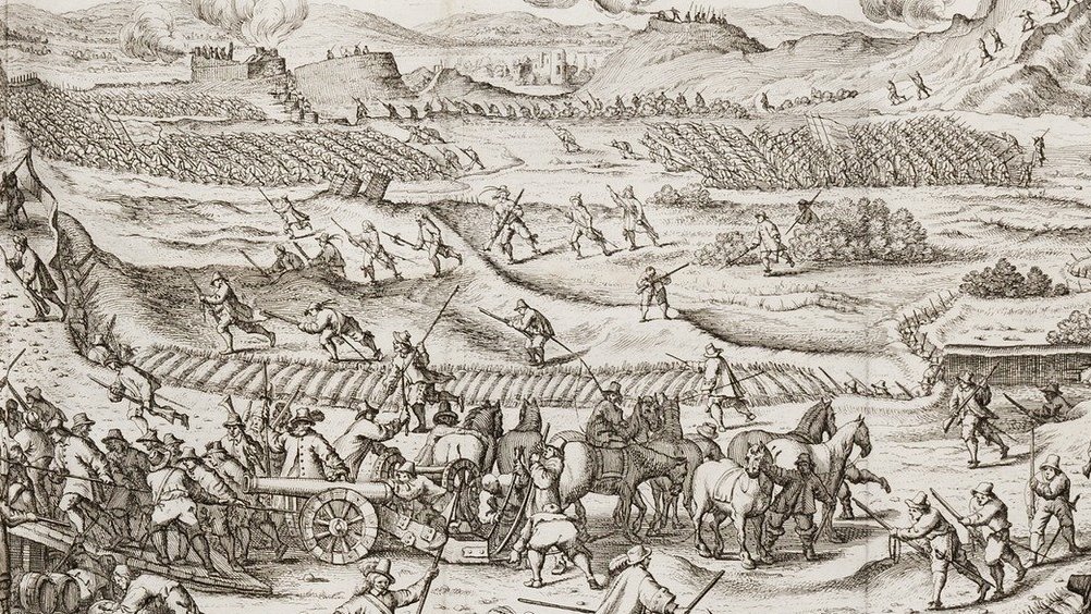 The final battle of the war; the Swedish Siege of Prague