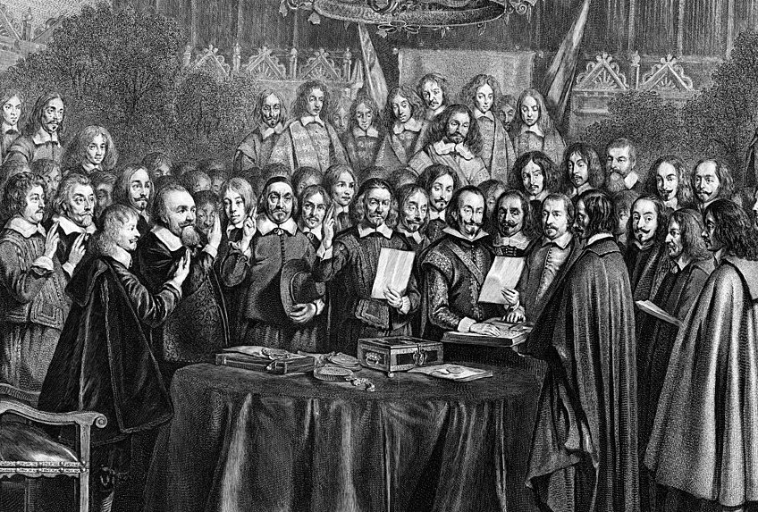 Peace of Münster black and white