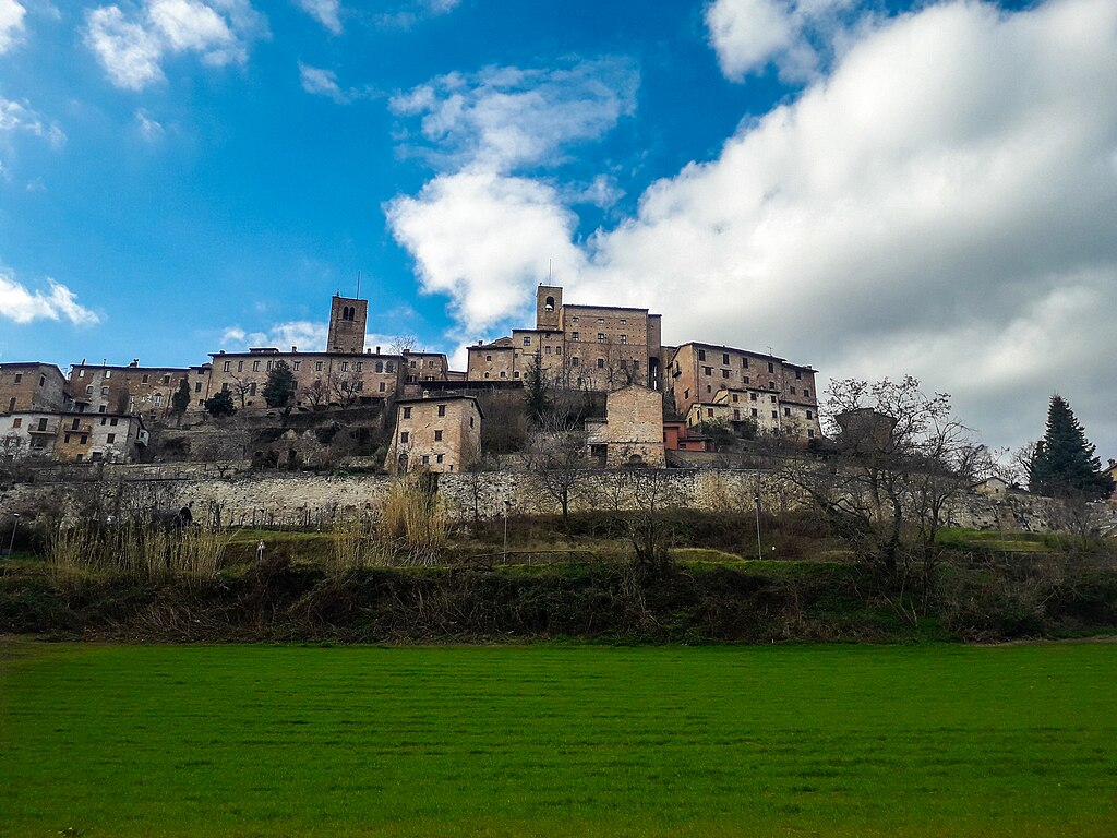 Landscape Photo of Sarnano in the Province of Macerata, Italy
