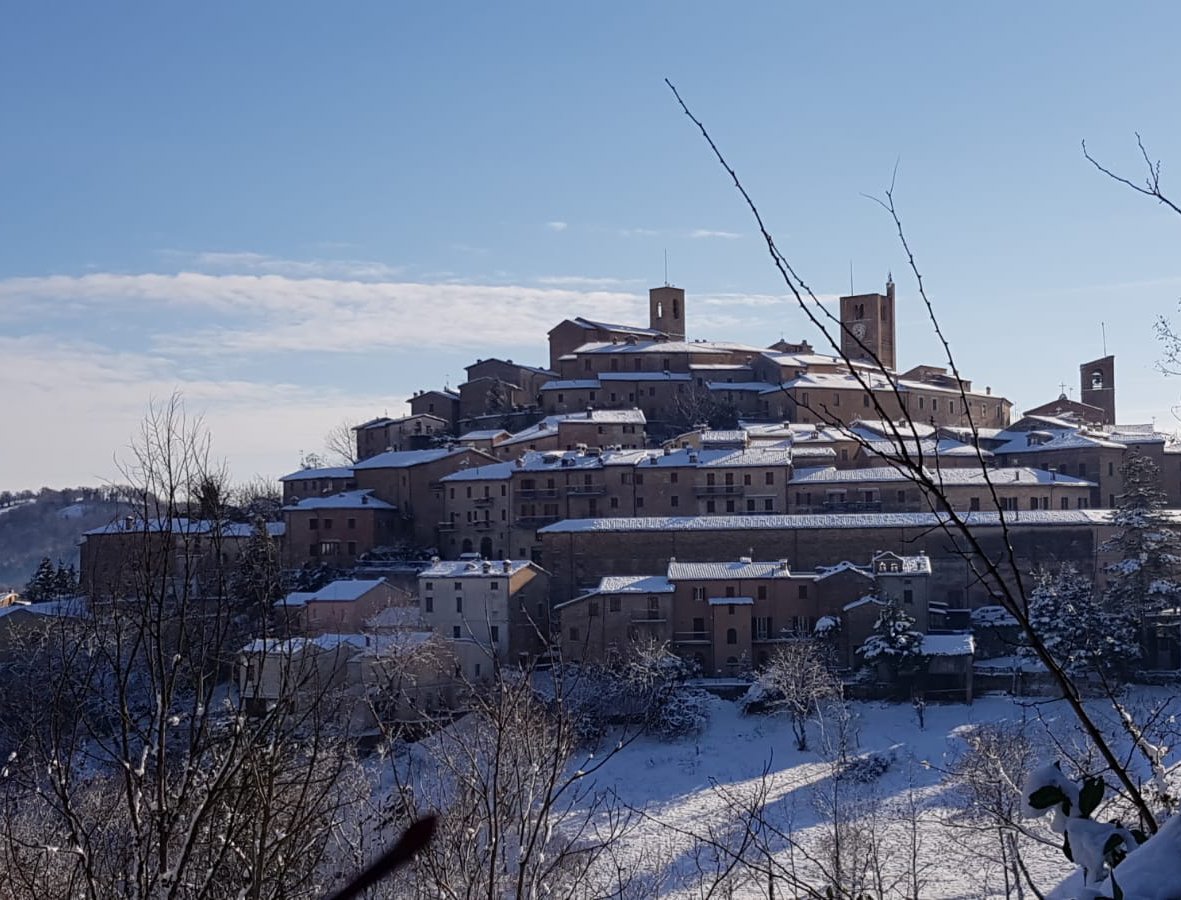 Landscape Photo of Sarnano in the Province of Macerata, Italy
