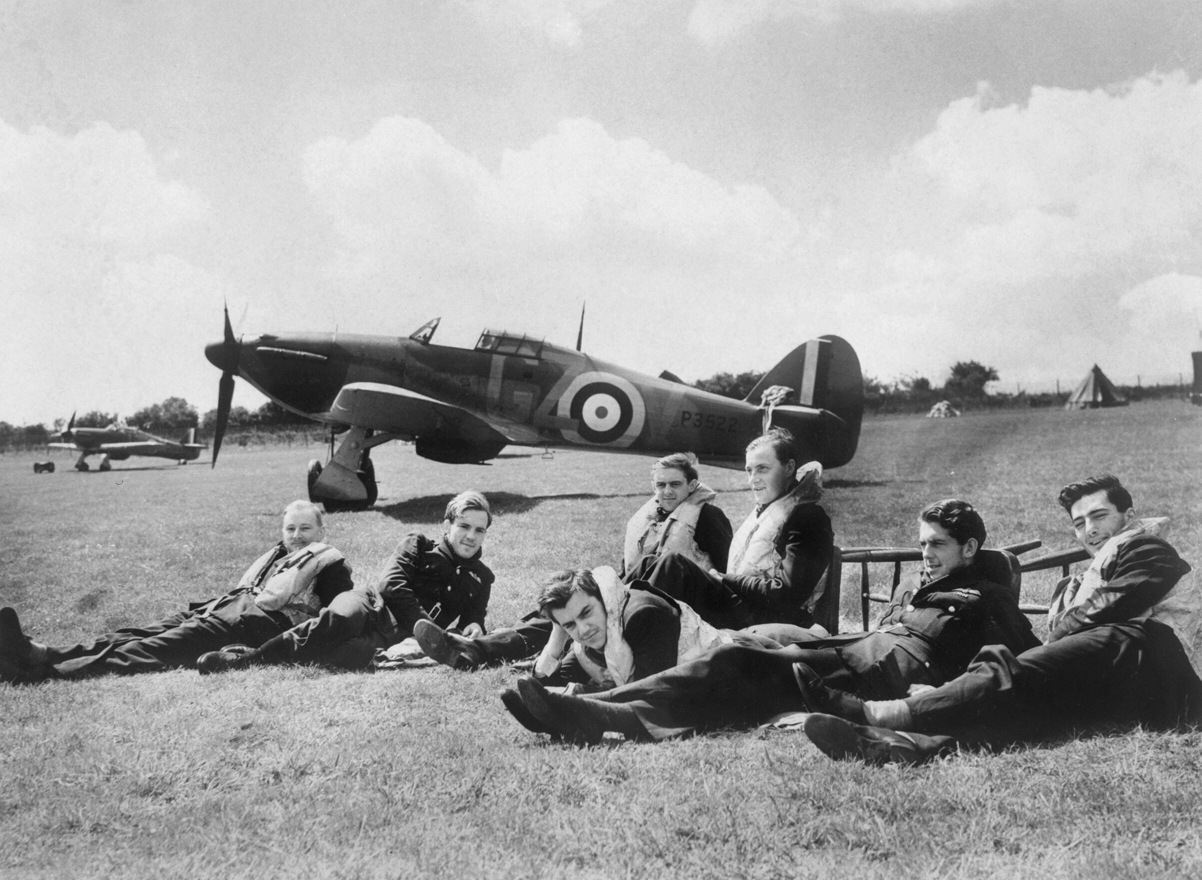 Royal Air Force (RAF) pilots during the Battle of Britain
