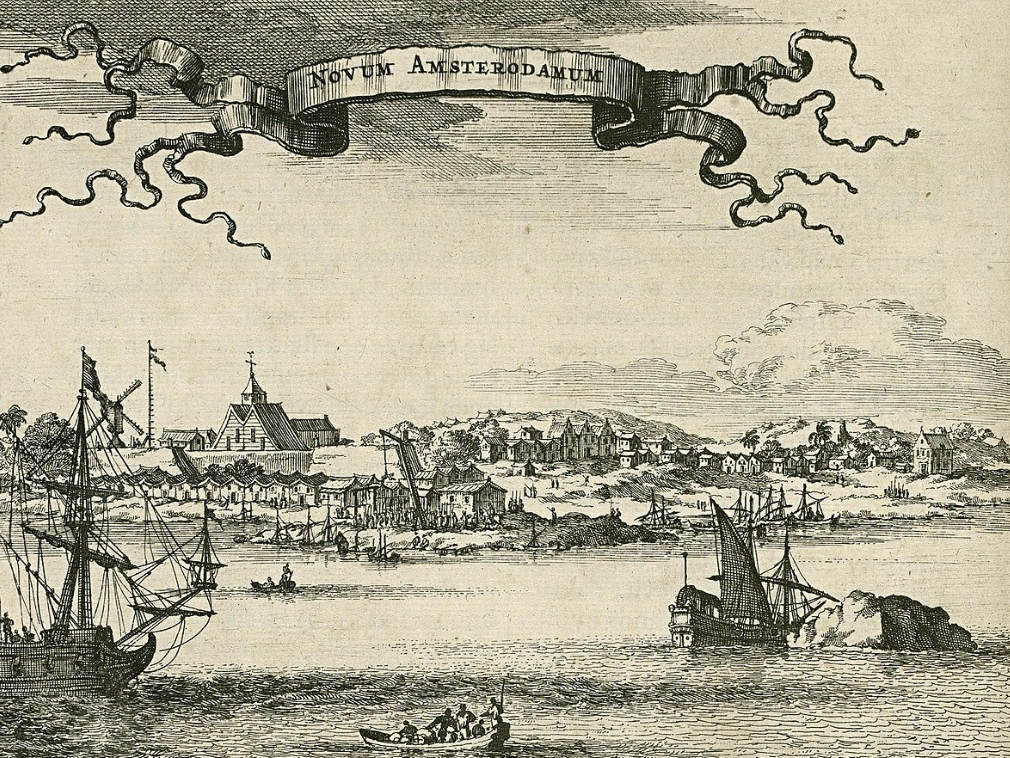 View of New Amsterdam