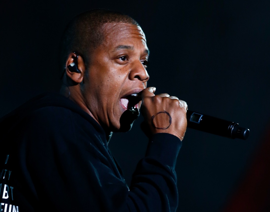 Rapper Jay-Z performs onstage at the 2014 Global Citizen Festival