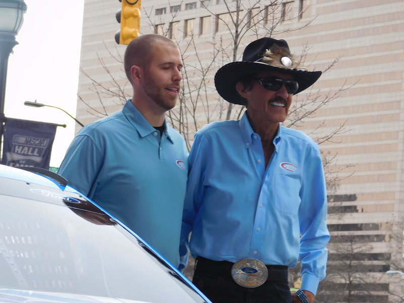 Brian Scott and Richard Petty