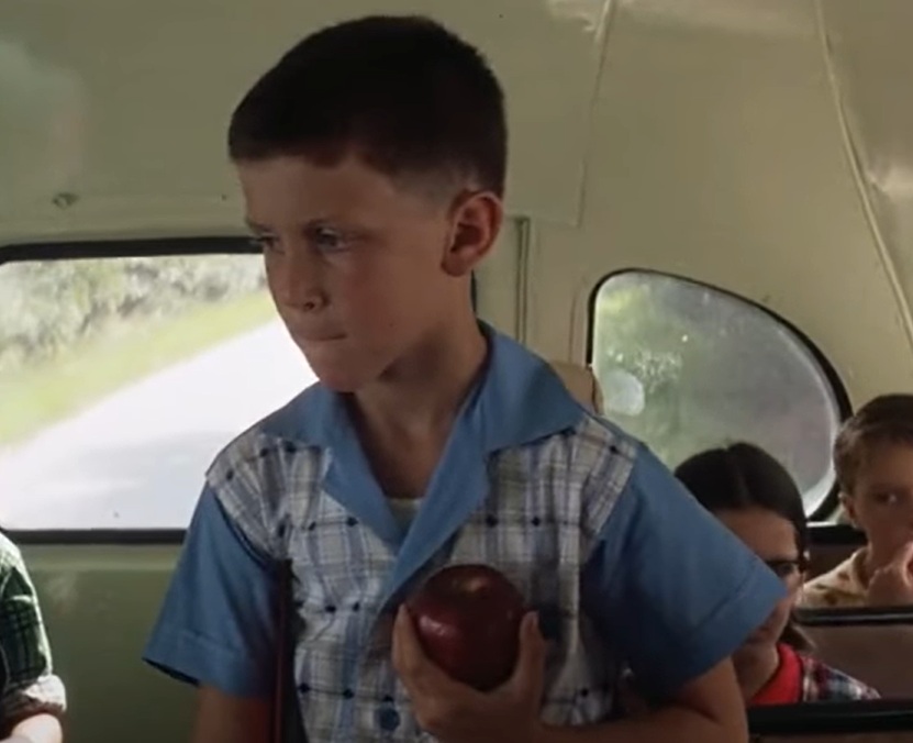 A visually captivating still taken from a pivotal moment in the film Forrest Gump (1994)